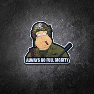 Quagmire: Always go Full Giggity PVC Morale Patch