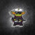 Grogu Baby Yoda Devil Dog Vinyl Decal