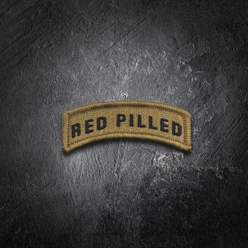 Red Pilled Ranger Tab Patch