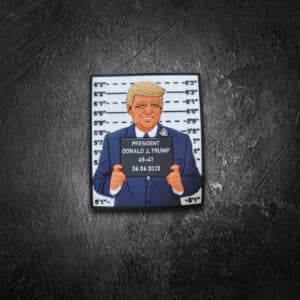 Trump Mugshot PVC Morale Patch