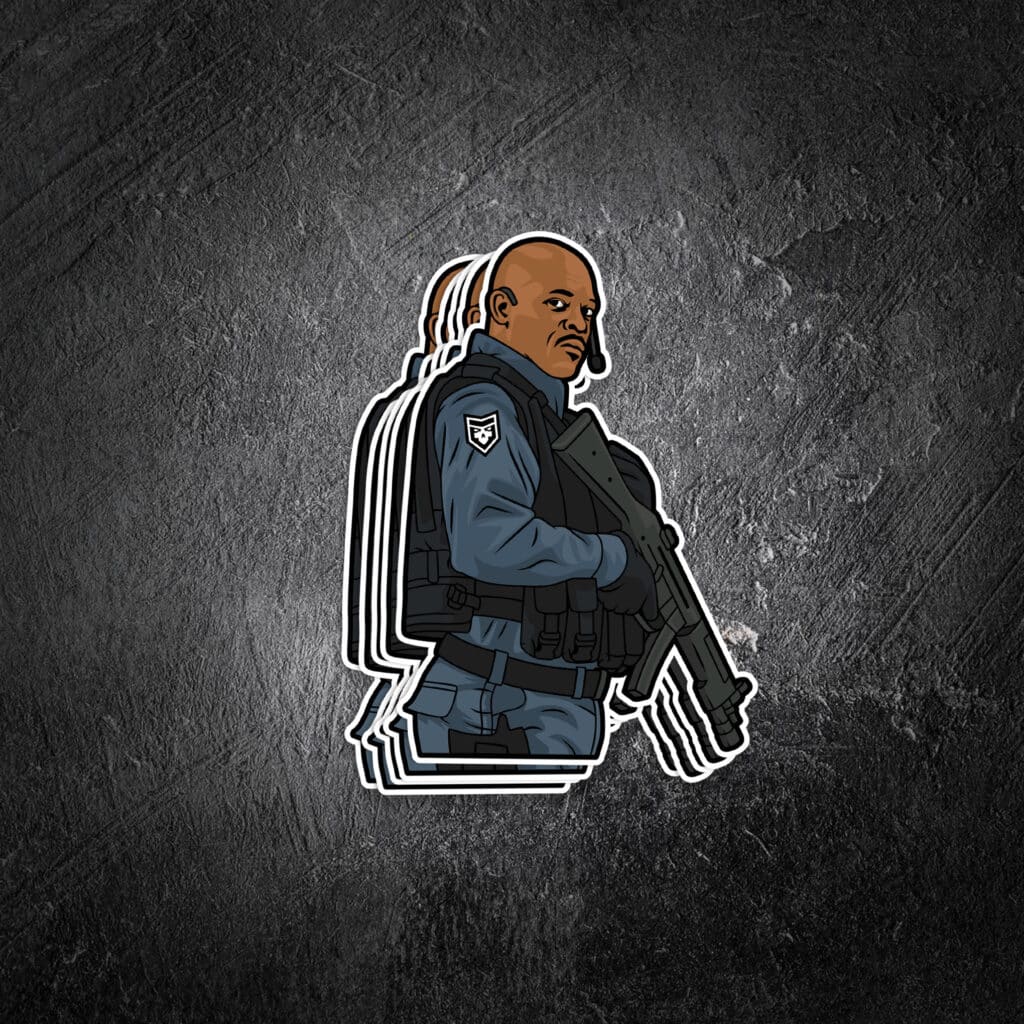 SWAT: Hondo Vinyl Decal - PatchOps