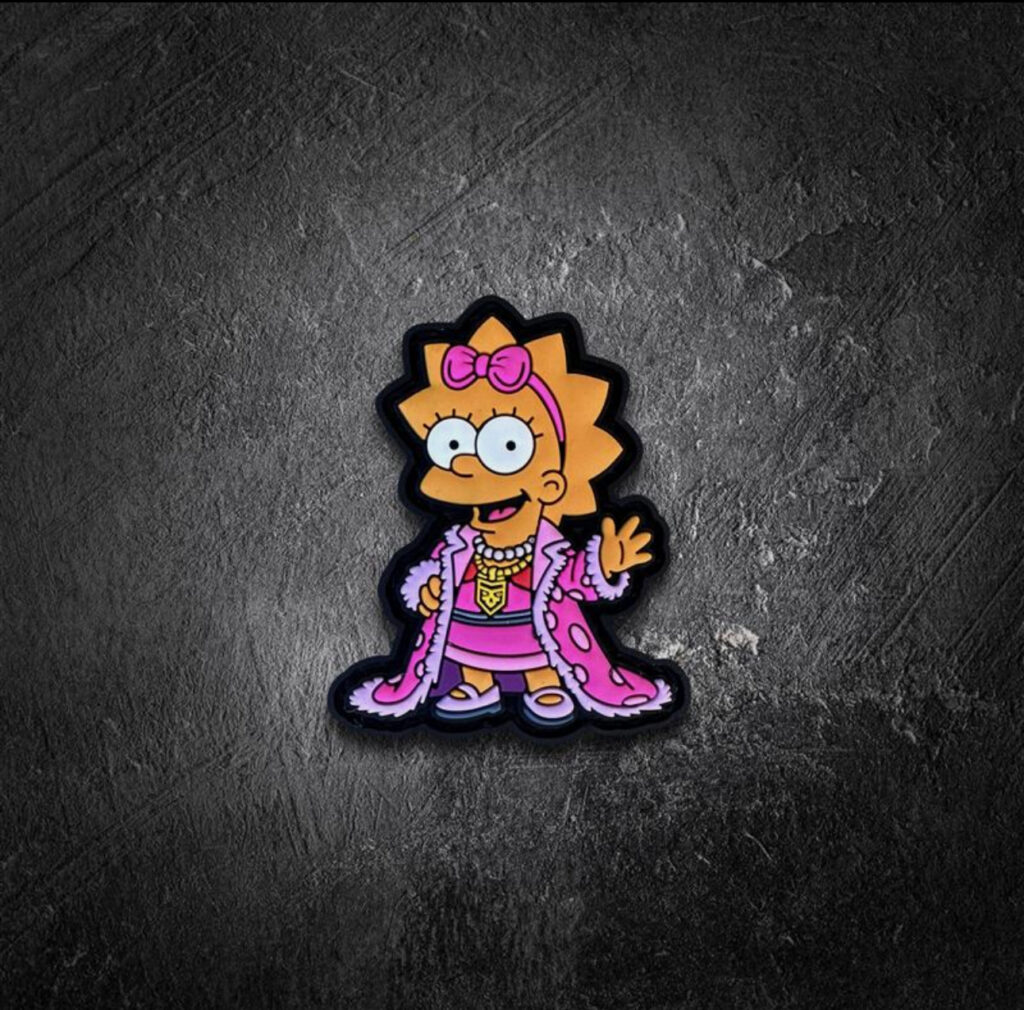Lisa Pimpson PVC Morale Patch - PatchOps