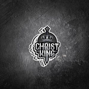 Christ is King Vinyl Decal