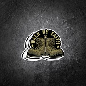 Walk by Faith Vinyl Decal