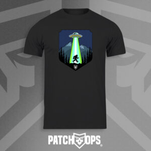 Bigfoot UFO T Shirt