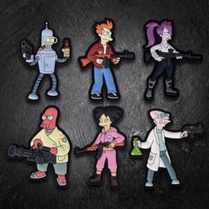 Futurama Forces: 6 Pack PVC Morale Patch