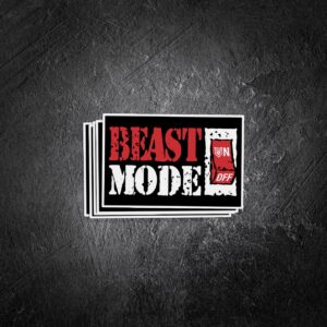 Beast Mode Vinyl Decal