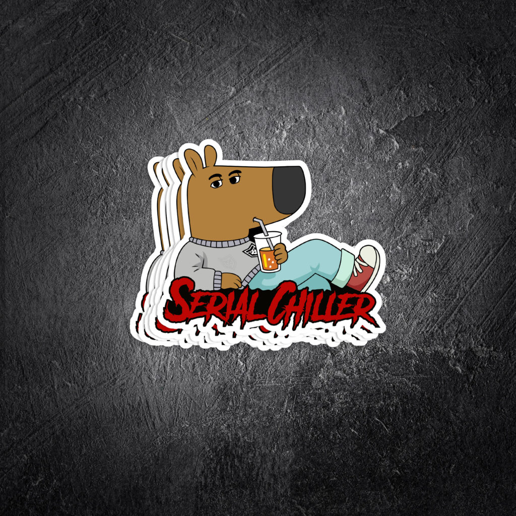 Serial Chiller Vinyl Decal - PatchOps