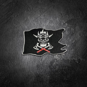 Viking Barbarian Embroidered Iron On