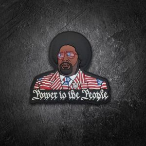 Afro Man: Power To The People PVC Morale Patch