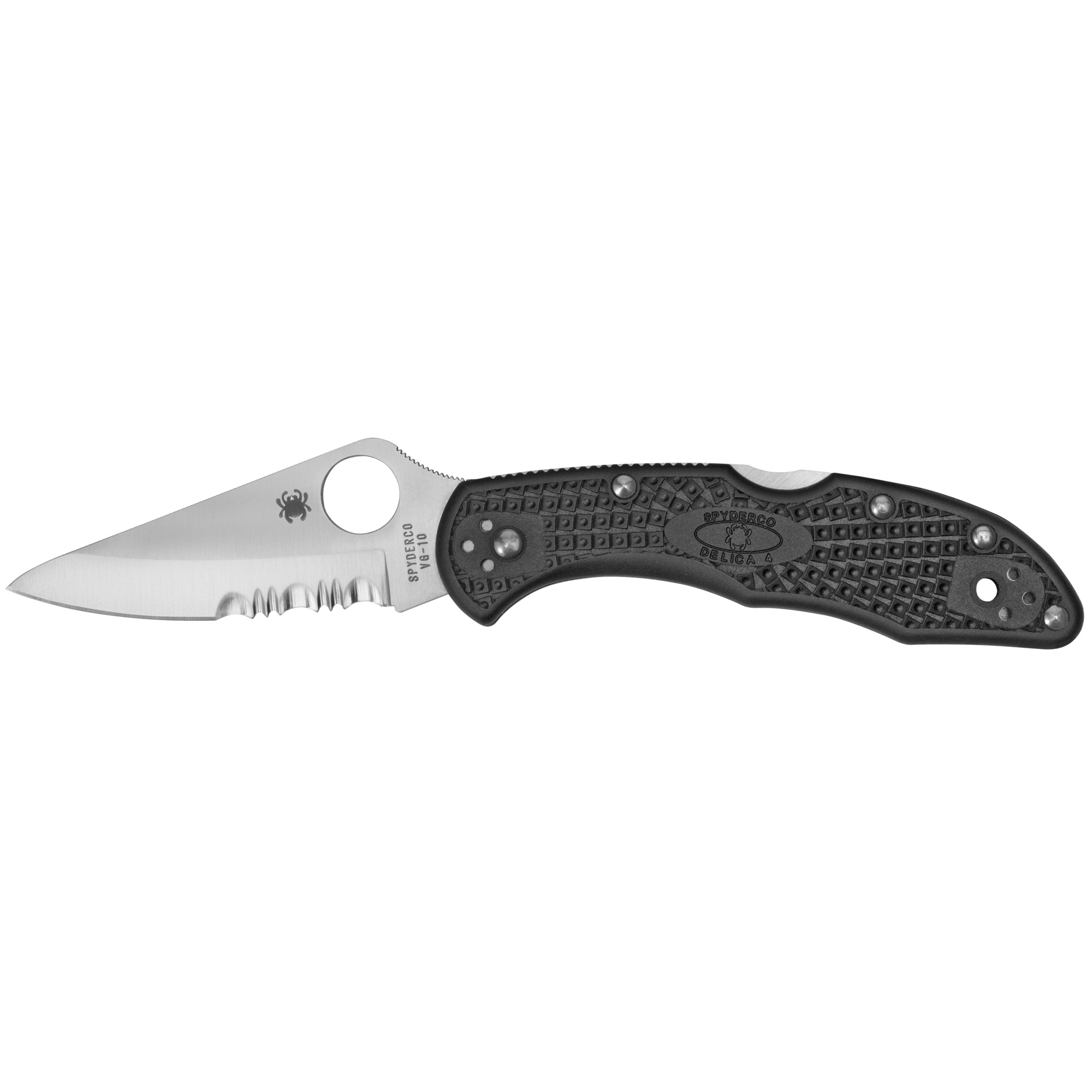 Spyderco Delica4 Nylon Plain-spyder