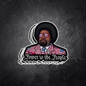 Afro Man: Power to the People Vinyl Decal