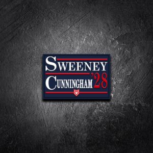 Sweeney and Cunningham 2028 Blue PVC Morale Patch